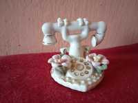 Vintage telefon porcelana