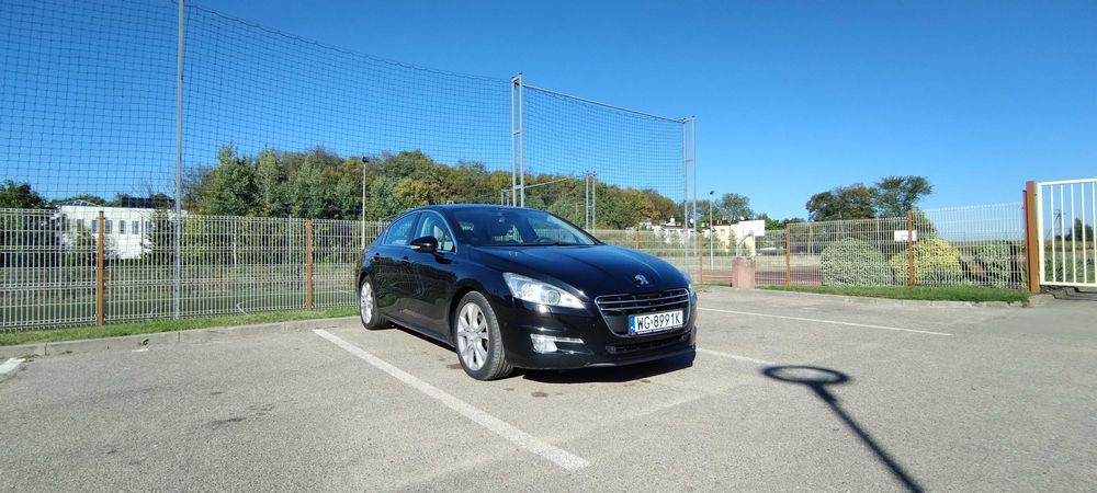 Peugeot 508 2.0 HDi 2012r. jasne wnętrze