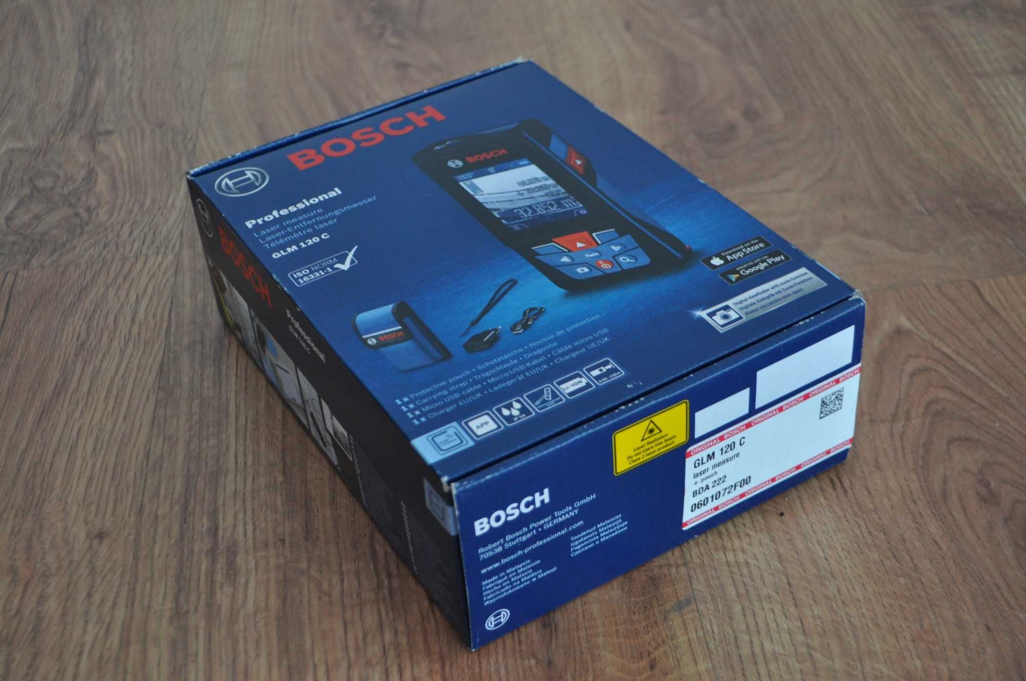 Bosch Laser medidor de distâncias GLM120C profissional