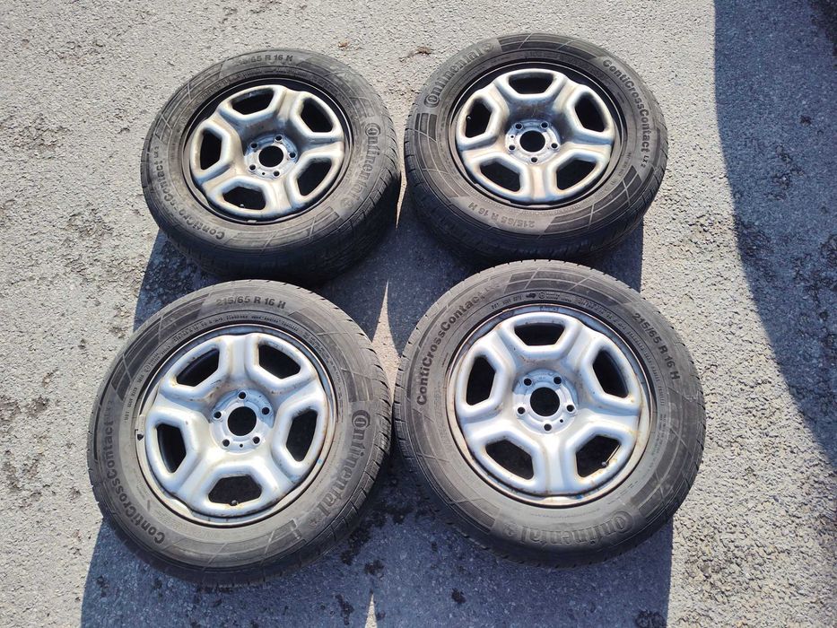 Koła Felgi Dacia Duster Renault Opony Continental ContiCrossContact