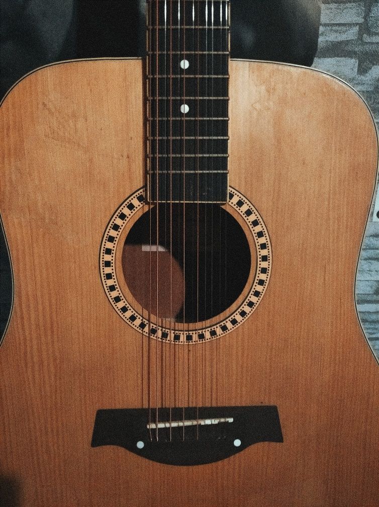 Акустическая 12я гитара «LeoTone»