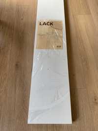 LACK, nowa półka ścienna, kolor biały, 190x26 cm