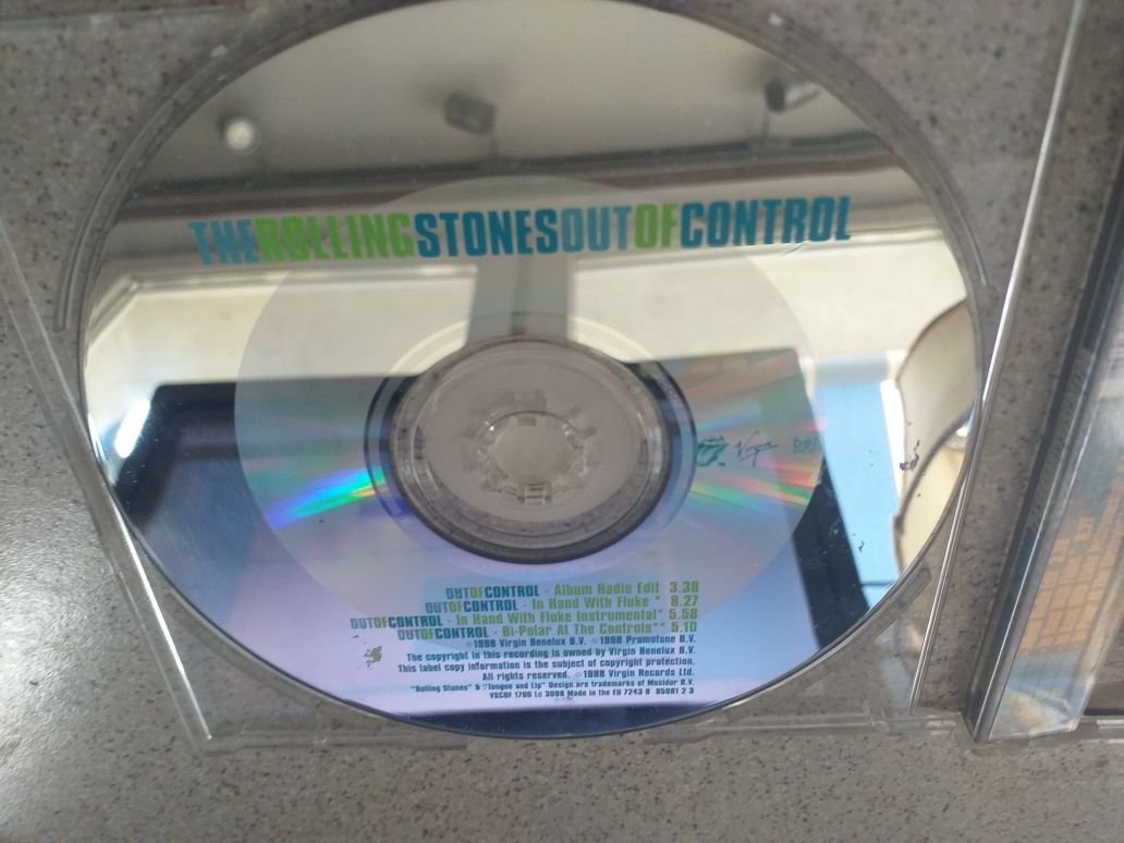 MaxiCD The Rolling Stones Out of Control Virgin 1998