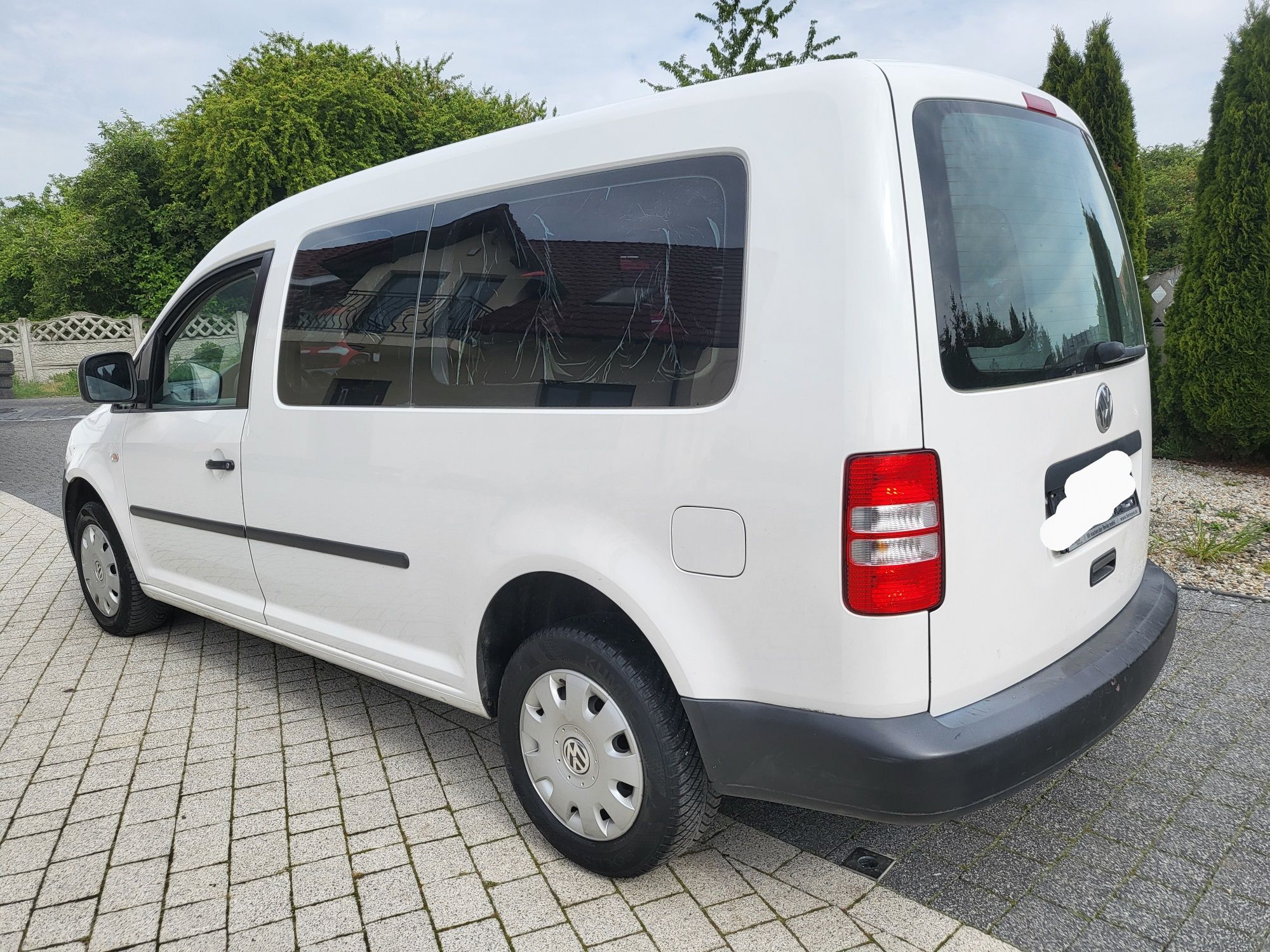 Wv Caddy Opłacony Long 5 osób 1.6 Tdi