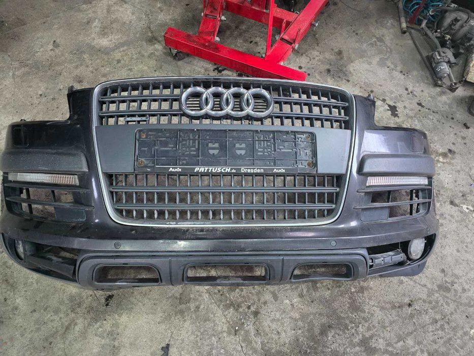 Бампер Audi Q7 4L Offroad  Ауди Ку 7 Передний бампер