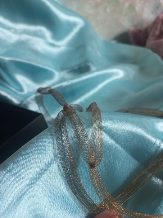 Naszyjnik artystyczny krab pozłacany 24k