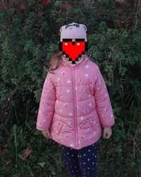 Курточка осіння для дівчинки на 3-4 роки