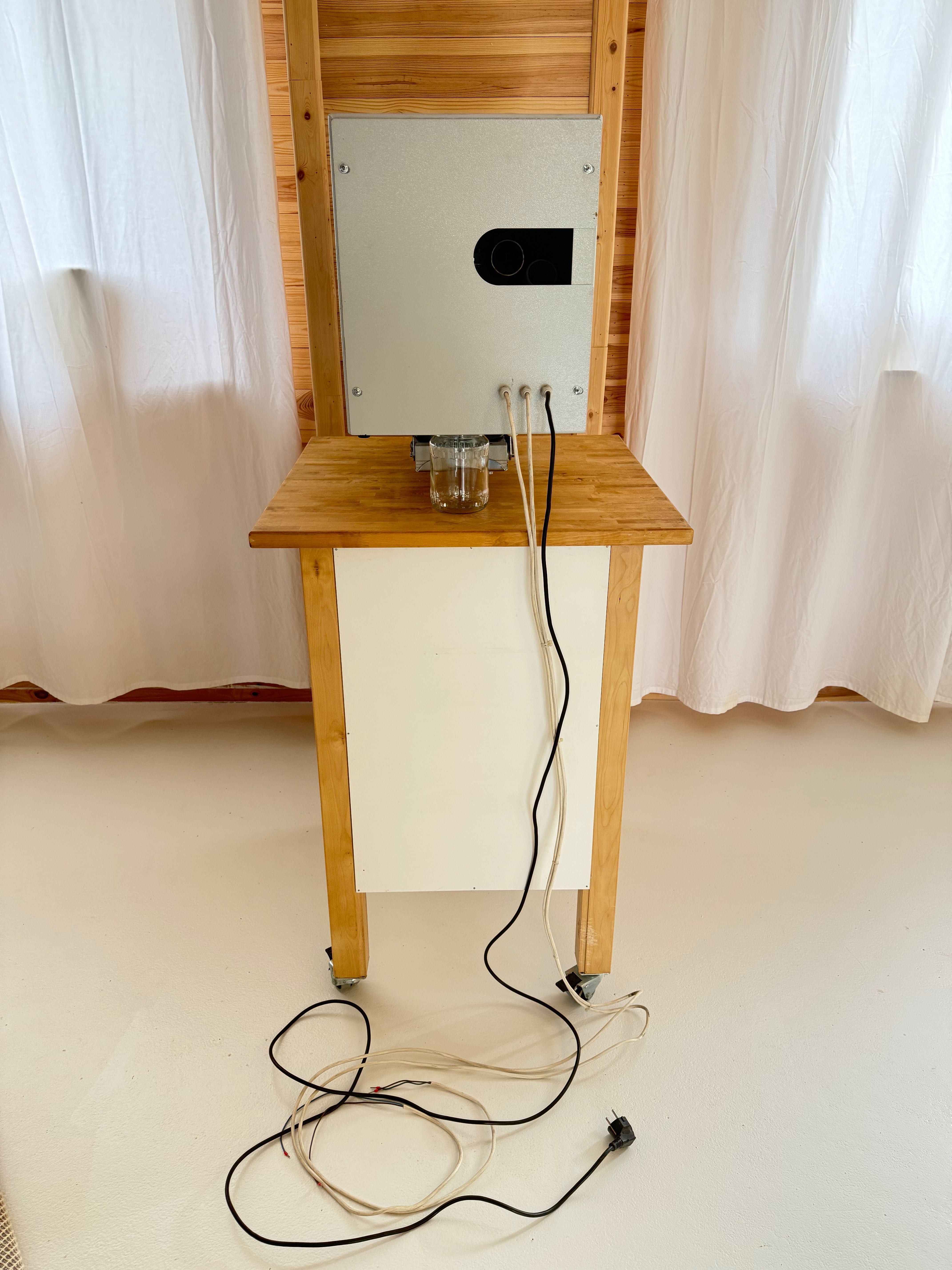 Pneumatyczny zasysacz pelet VACUM HKS Lazar - silnik + wąż 2x4m