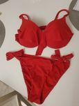 Strój kąpielowy calzedonia s czerwony