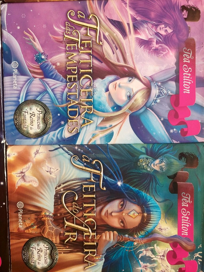 Livros Princesas do Reino da Fantasia- Tea Stilton