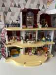 Duzy domek Playmobil 70205+meble,ludziki i alcesoria