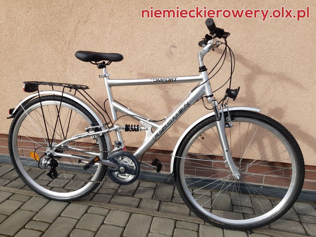 Rower męski trekkingowy FISCHER koła 28 SHIMANO ALTUS aluminium