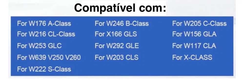 BOX para MERCEDES NTG5/5.1 Carplay/Android Auto