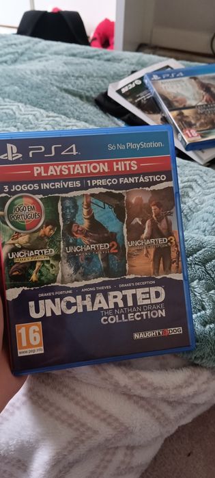 Uncharted 1 2 e 3 collection ps4