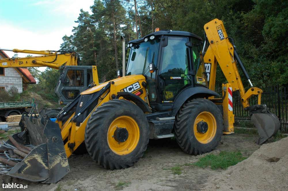 Usługi Koparko-Ładowarką JCB 4CX Koparka