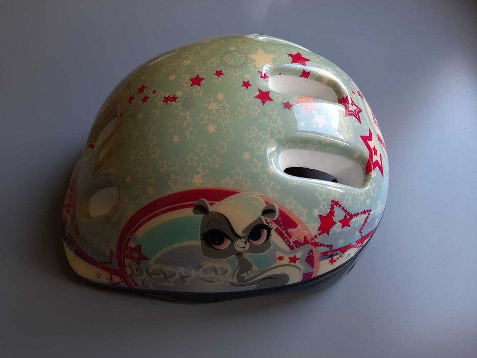 Kask rowerowy LPS Littlest Pet Shop dla dziewczynki rozmiar M