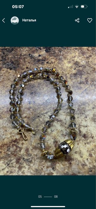 Колье, бусы винтаж