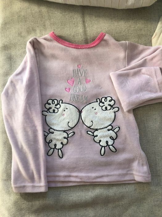 Pyjama veludo menina