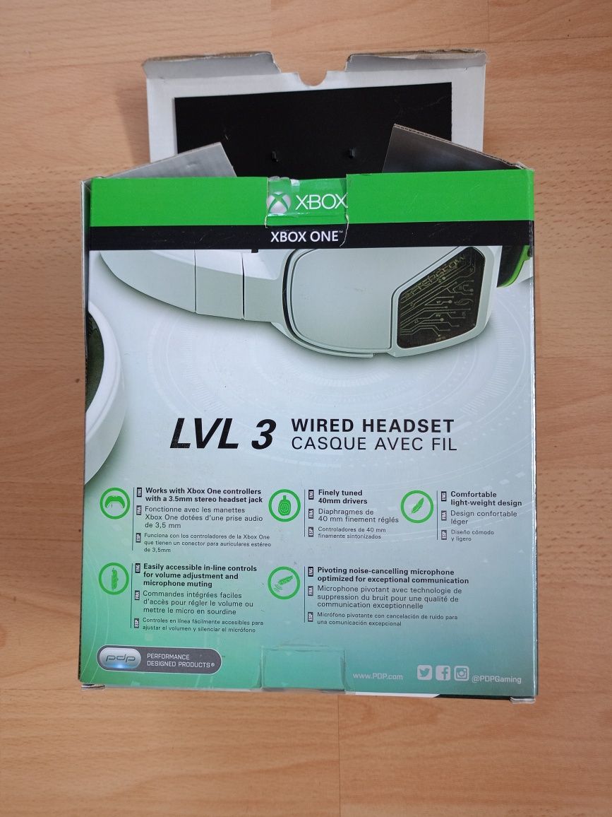 Słuchawki Xbox PDP afterglow lvl 3