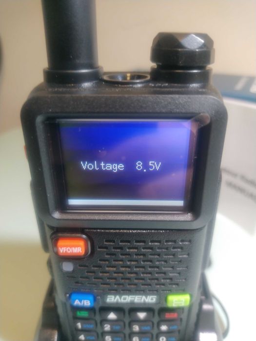 Nowy Radiotelefon Baofeng UV-5RH Zaprog USB-C Dodatkowa Długa antena