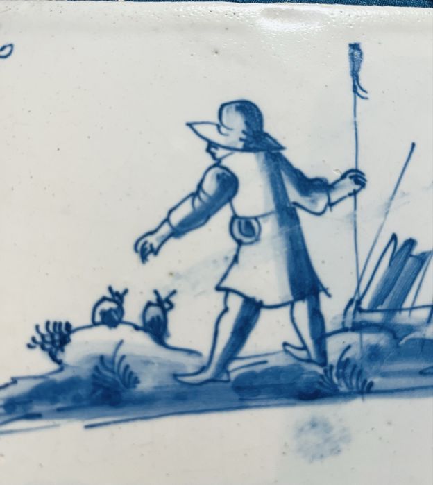 Kafelek z Delft XVII wiek