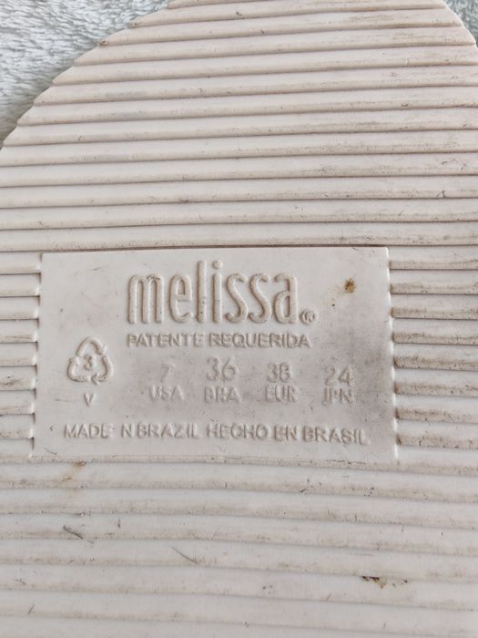 Klapki Melissa Cosmic 38 24cm turkus