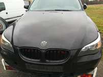 Bmw e60 e61 sedan kombi drzwi maska  black Sapphire metallic 475/9