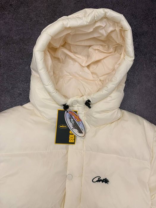 Corteiz Bolo Puffer Jacket  White