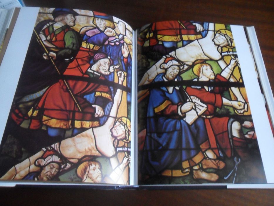 "O VITRAL EM PORTUGAL" - Séculos XV - XVI de Carlos Barros -1ª Ed 1983