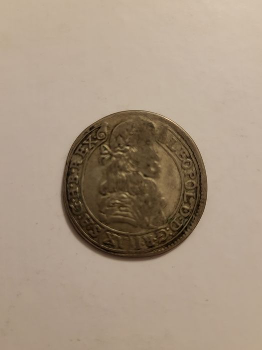 Austria, moneta Leopold I , XV Krajcarów 1680r