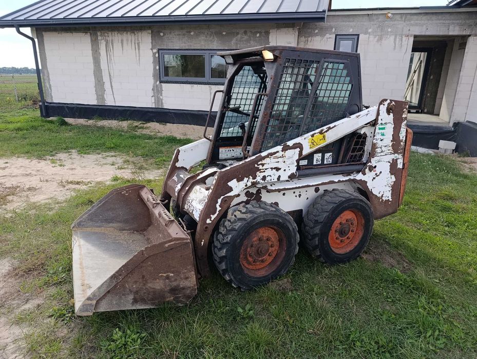 Miniładowarka Bobcat 751 Łyżka + łyżkokrokodyl Case