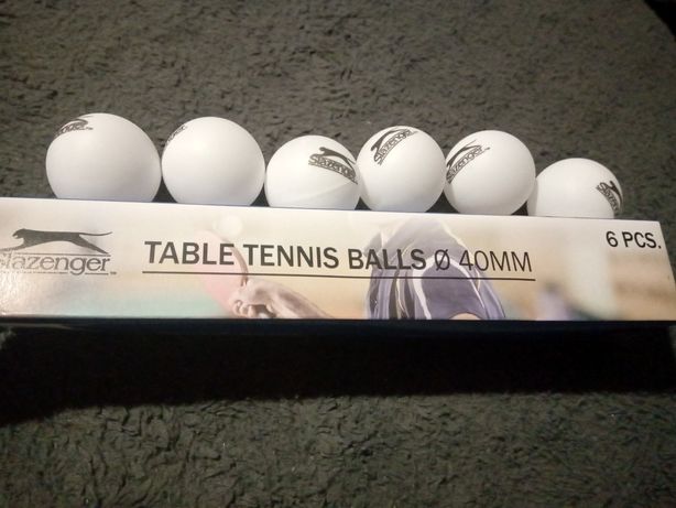 Zestaw 6 x piłkeczka do ping ponga tenis stołowy