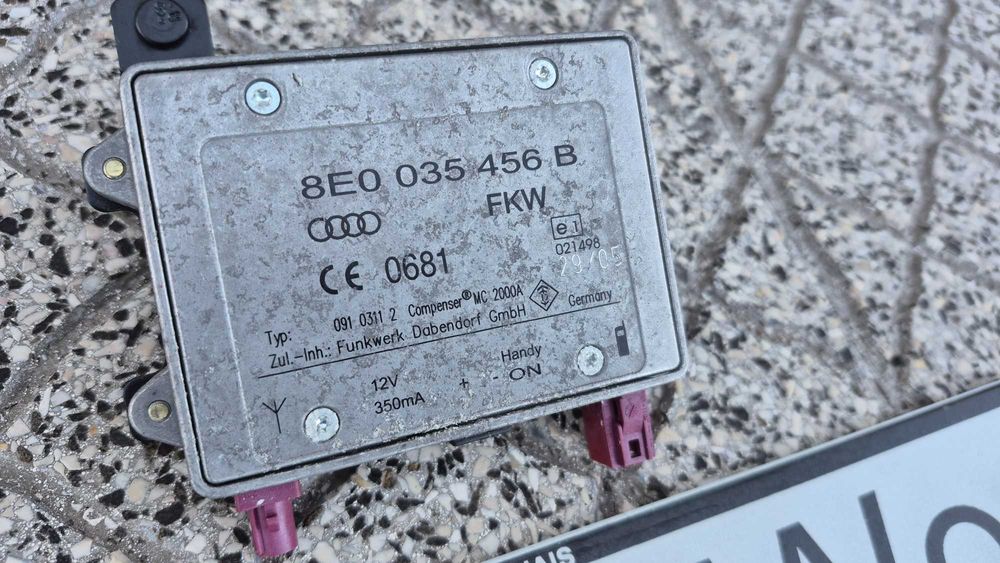 AUDI-VW-ETC - Módulo Amplificador de Antena 8E0035,456B