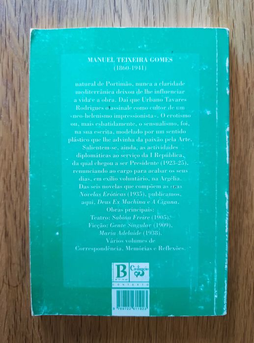 Duas Novelas Eróticas - M. Teixeira Gomes