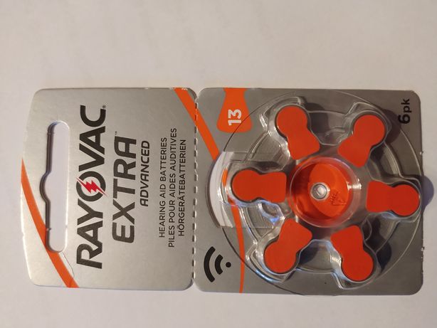 Baterie do aparatów słuchowych RAYOVAC Exstra 13 ( PR48 )