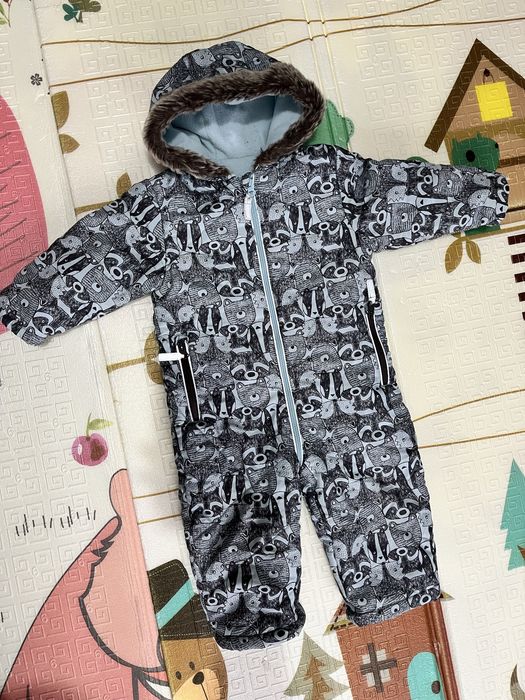 Демісезонний комбінезон для хлопчика, Carter’s фліс 1-1,5р