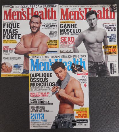 Revistas de Fitness e Body Building Mens Health