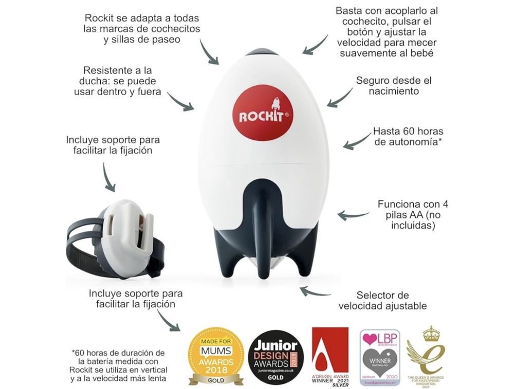 Rockit - sistema para relaxar o bebé