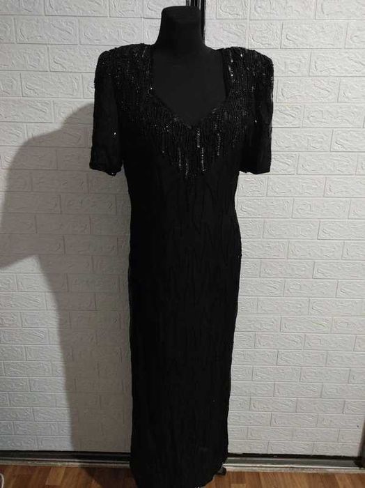 Sukienka długa wieczorowa karnawał sylwester rozmiar m cena 30 zł