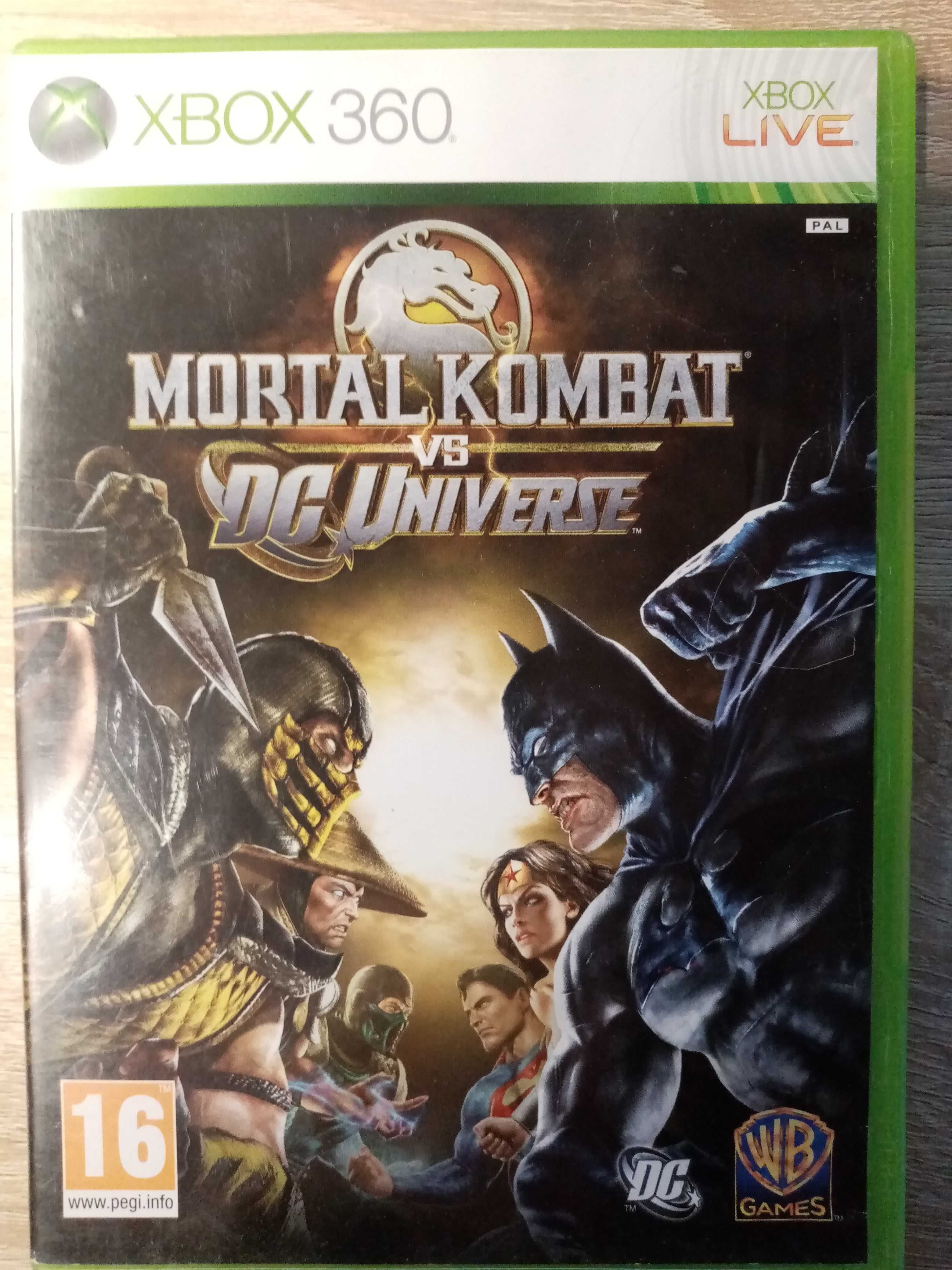 Mortal kombat vs dc universe xbox 360