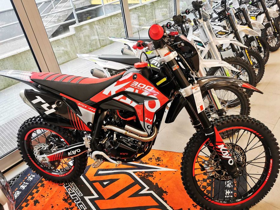 Dirt Bike Cross Kayo T4 300 Enduro od QuadON Assix/Beretta, najlepszy