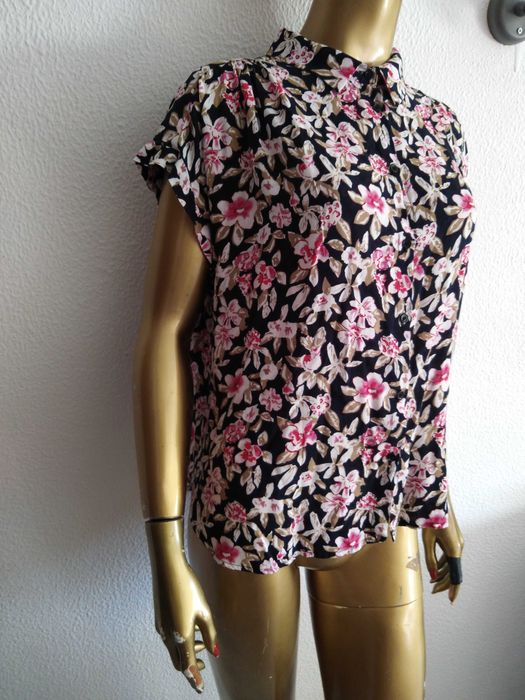 Blusa Padrão Floral WS2 Urban Style L