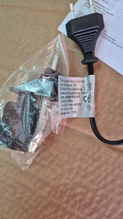 lampka biurkowa trio trajo    BIAŁY