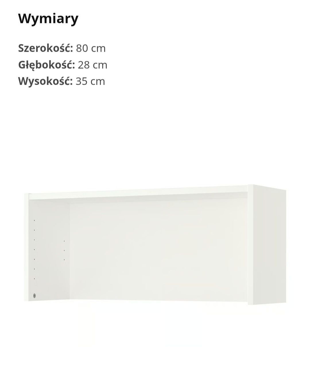 Nadstawka na ksiazki,pòłka Billy Ikea