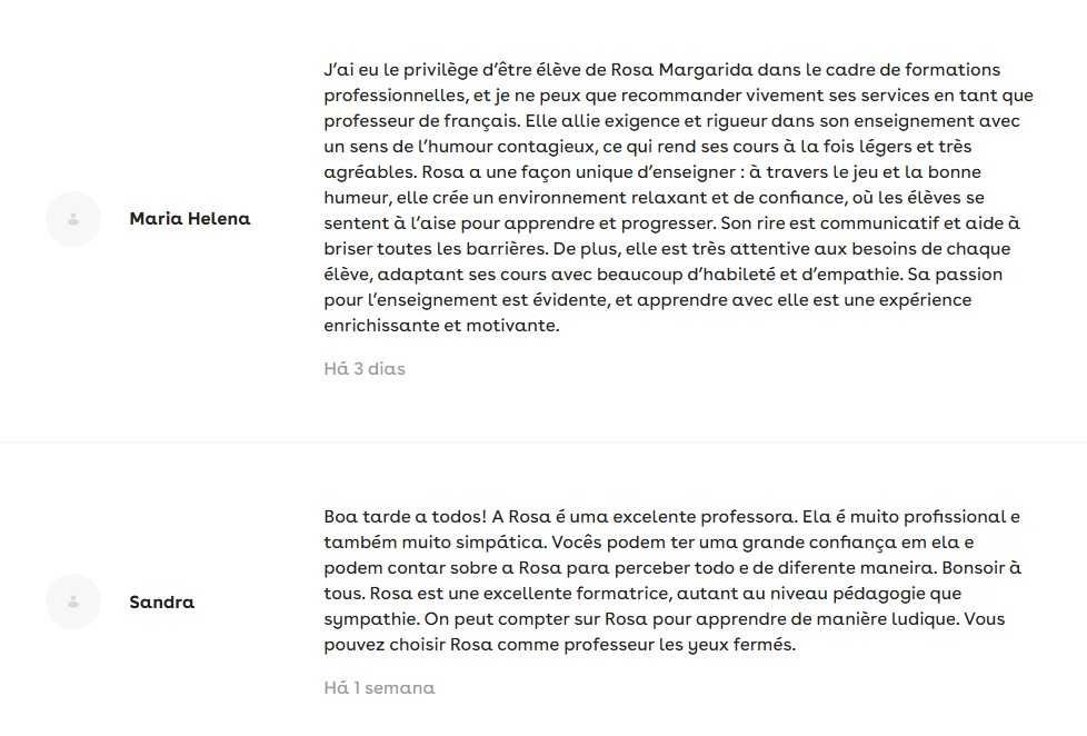 Domine o Francês com Rosa – o seu passaporte para a língua de Molière!