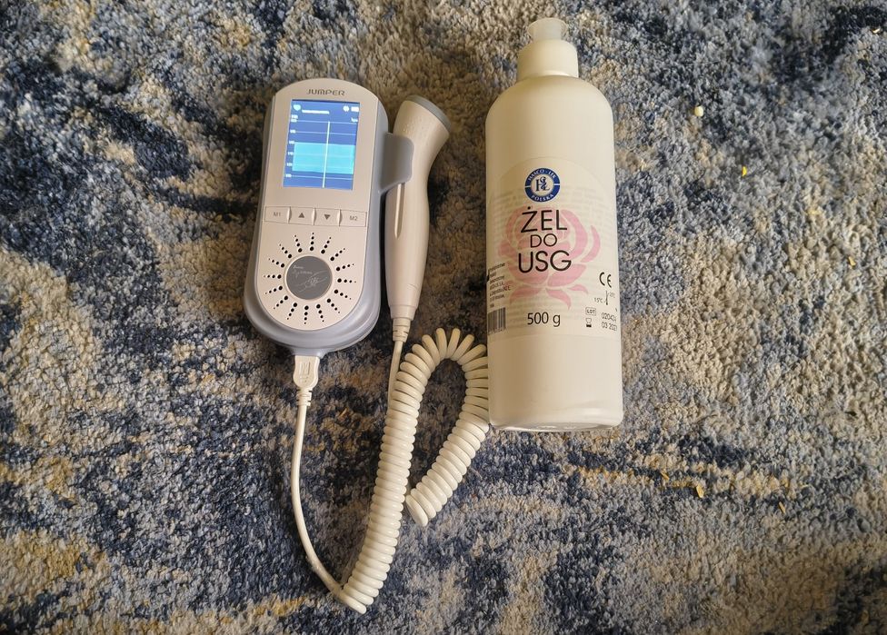 Detektor tętna płodu JUMPER JPD-100S6 – mało używany, sprawny