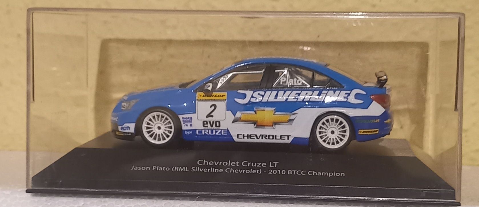 Altaya 1/43, Chevrolet Cruze LT, 2010, Jason Plato.