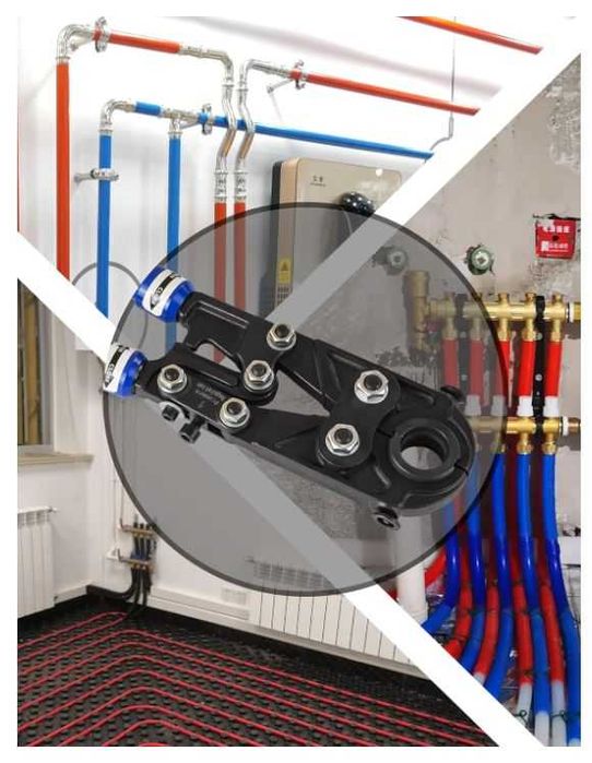 Ręczna zaciskarka do rur PEX/aluminiowych, konturTH 16-32, AMZCNC