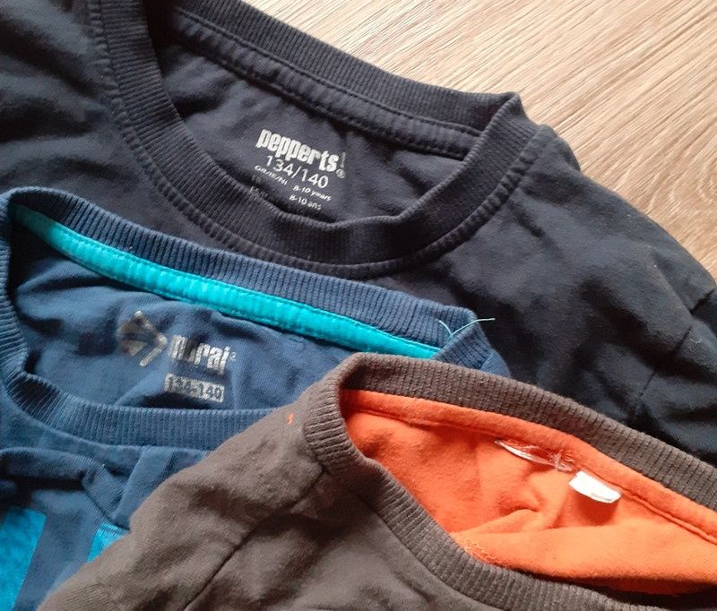Zestaw ubrań dla chłopca 134 bluzki tshirt lato 134/140