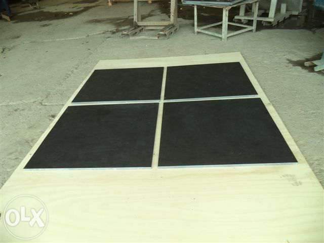 Ardosia preta - 100x100x2